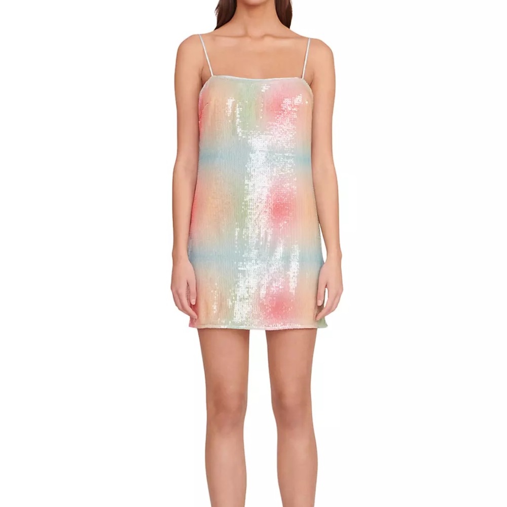 Staud Sequin Dress